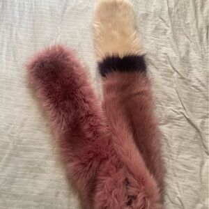 Free People Faux Fur Pelt Scarf